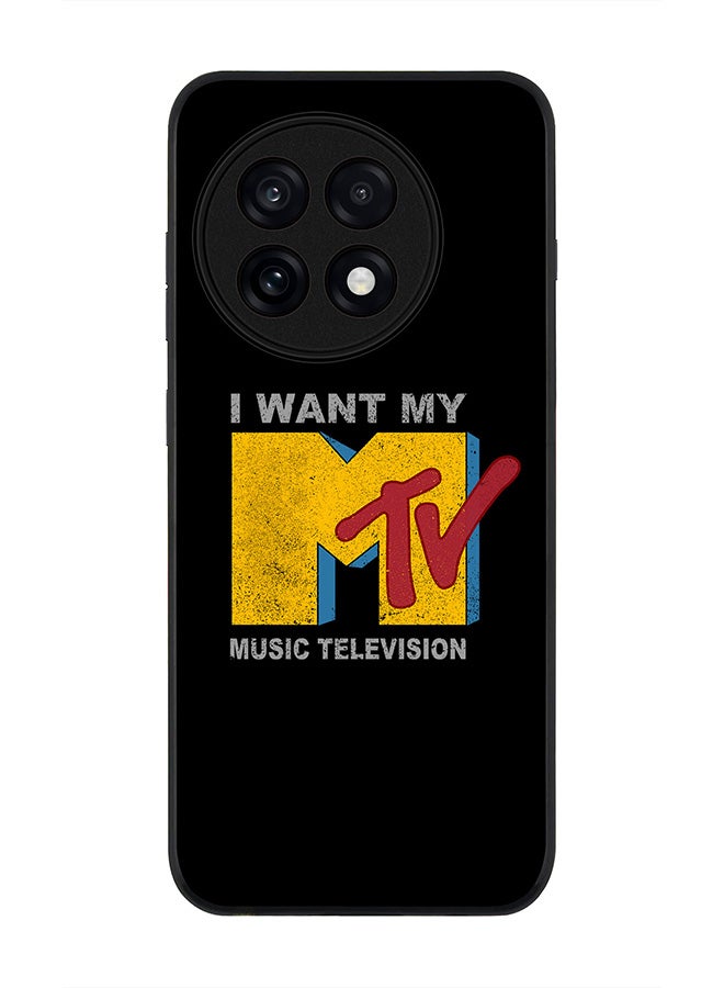 Stylizedd For OnePlus 13R / Ace 5 Pro Case,Slim fit Camera Protection, Shockproof Thin Phone cover  - I want my mtv