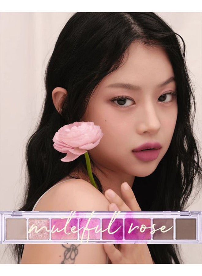 Peripera - All Take Mood Palette 04 Muteful Rose - Image 1