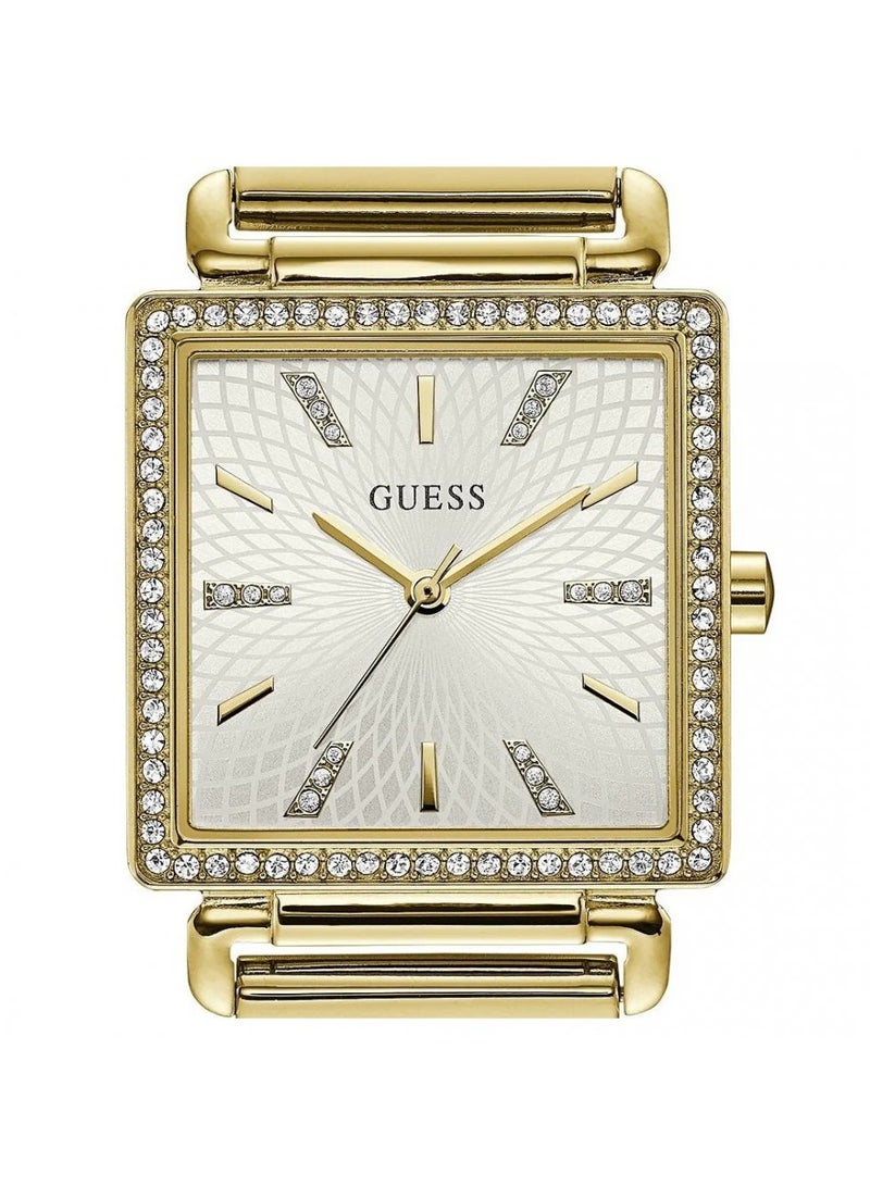 Guess Crystal Gold Tone Watch For Women W1030L2 - Image 2