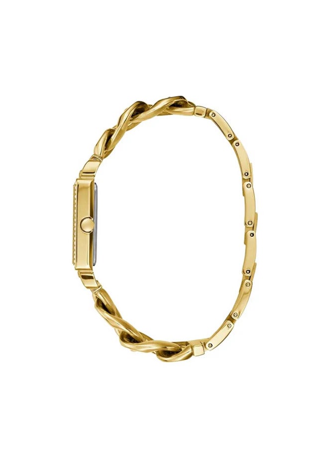 Guess Crystal Gold Tone Watch For Women W1030L2 - Image 3