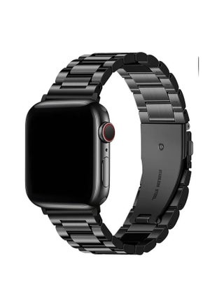 iBAND CHAIN BAND APPLE WATCH Stainless Steel 42/44/45/46/49 MM Black - pzsku/Z2483952EDFBEFA4E6D2CZ/45/_/1736627376/81f85756-f707-4a44-abdc-526372f1f15e