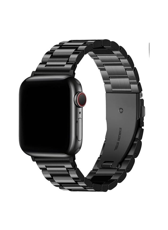 iBAND CHAIN BAND APPLE WATCH Stainless Steel 42/44/45/46/49 MM Black