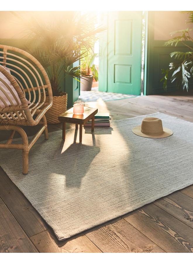 Zaboon Rug, Flatwoven, Natural/Black, 120X180 Cm - Image 4