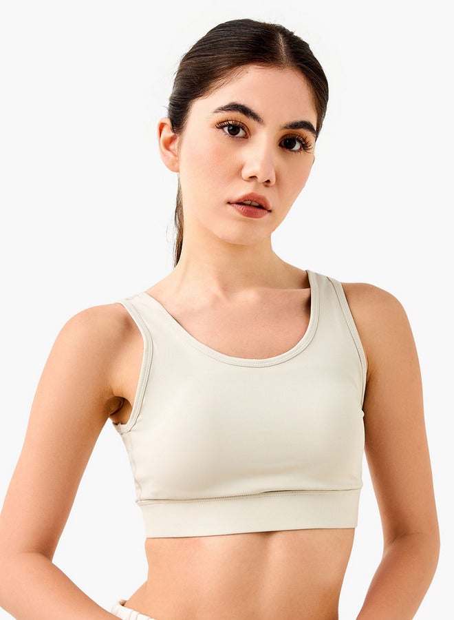 كابا حمالة صدر رياضية بطبعة شعار كابا - Image 1