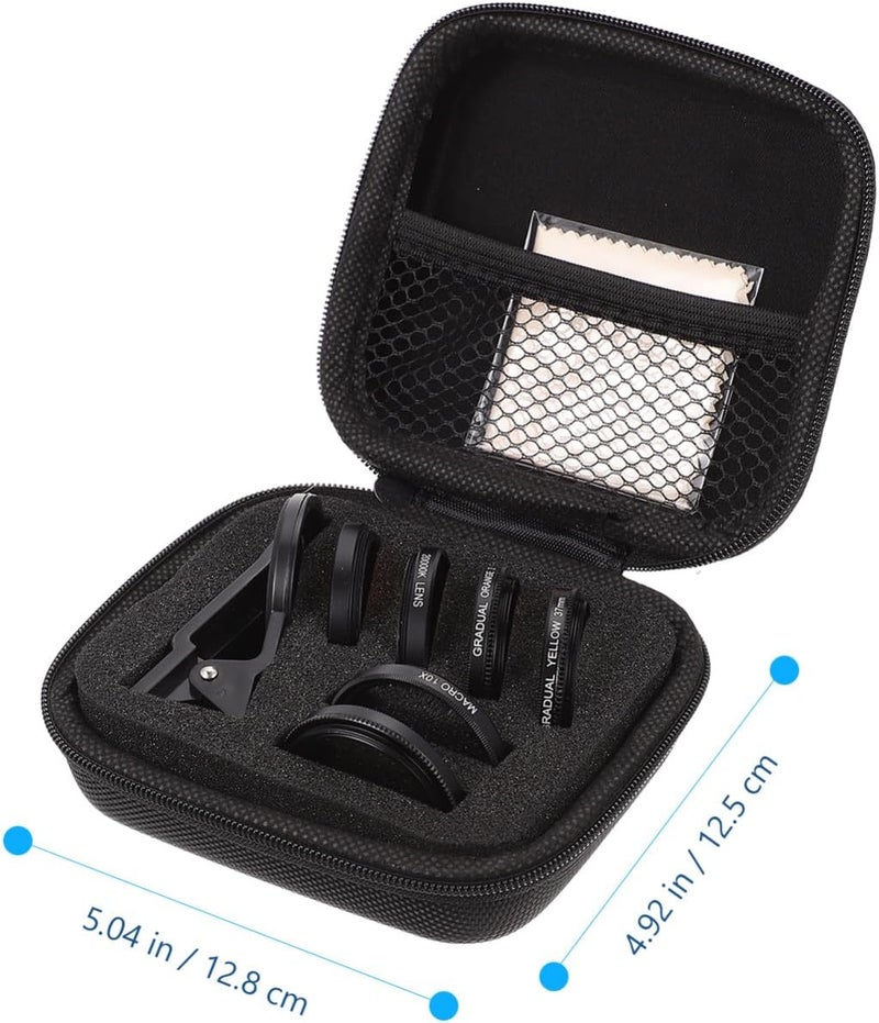 ULTECHNOVO Coral Reef Cpl Phone Lens Filter 6-in- for Underwater Aquarium Photography, Universal Portable External Lens Attachment for Sea Tank Color Enhancement - Image 2