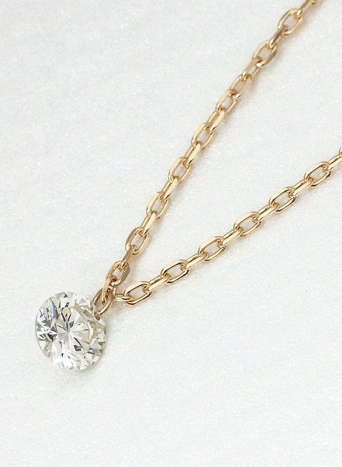 Luxuria 18K Gold Plated Stainless Steel Thin Chain Necklace, Elegant and Fashion Cubic Zirconia Inlaid, for Women Girls, Layered Chain, Christmas Jewelry, - Image 4