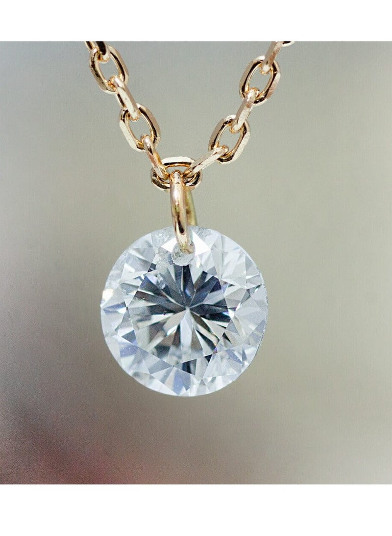 Luxuria 18K Gold Plated Stainless Steel Thin Chain Necklace, Elegant and Fashion Cubic Zirconia Inlaid, for Women Girls, Layered Chain, Christmas Jewelry, - Image 1