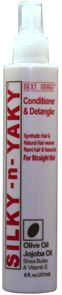 Next Image Silky-n-Yaki Conditioner & Detangler with Olive Oil & Jojoba Oil 8 oz by R&R Corp - Image 1