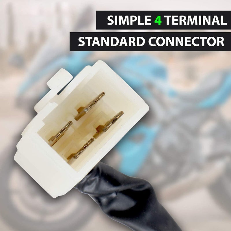 VTRUST Analog Ampere Meter 12V Ammeter Gauge Compatible for Royal Enfield Bullet, Classic, Electra & Standard 350cc/500cc Motorcycles - Image 4