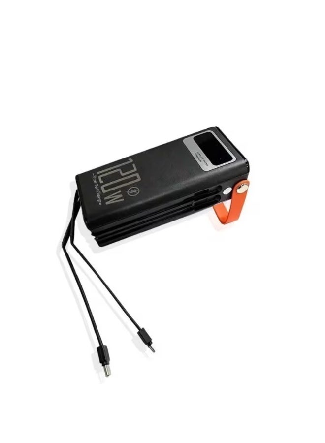 Genrics 100000mAh Power Bank | Dual Detachable Cables, 120W Super Fast Charging + 20W PD Fast Charging, Outdoor Portable Long-lasting Charger - Image 5