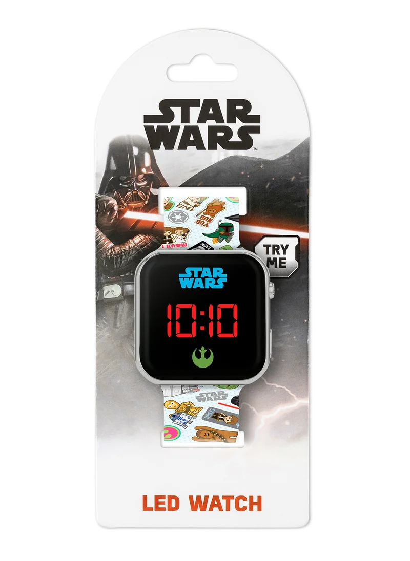 Disney Star Wars LED Strap Boys Watch - STW4074