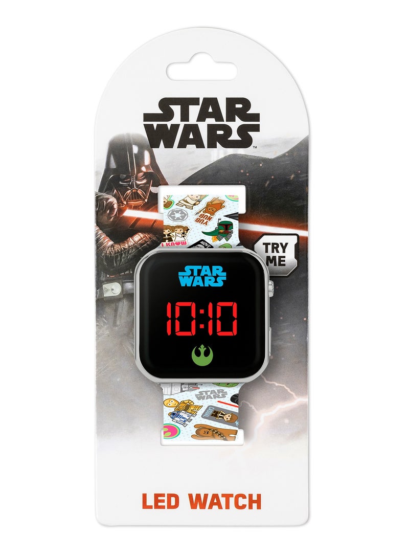 Disney Star Wars LED Strap Boys Watch - STW4074 - Image 3