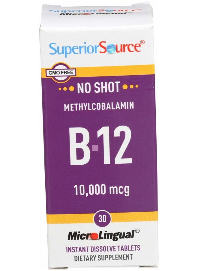 Superior Source SUPERIOR SOURCE `Methyl B12 10;000Mcg`, 30 CT 