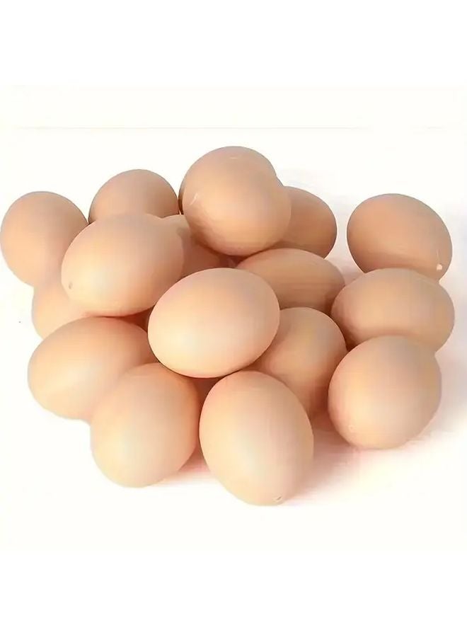 10 Pcs Realistic Artificial Easter Eggs Plastic Feather Free Decorations Multi Holiday - Image 5
