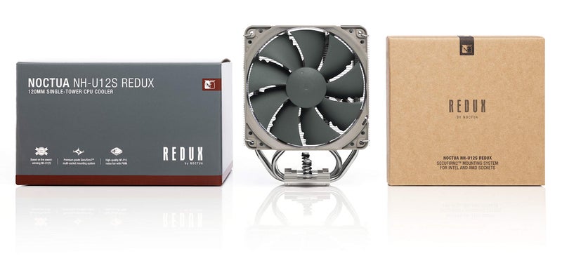 Noctua NH-U12S Redux, High Performance CPU Cooler with NF-P12 redux-1700 PWM 120mm Fan (Grey) - Image 4