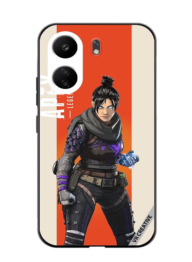 VR CREATIVE Protective Case Cover For Xiaomi Redmi 13C Apex Legends Waraith Design Multicolour - Image 1