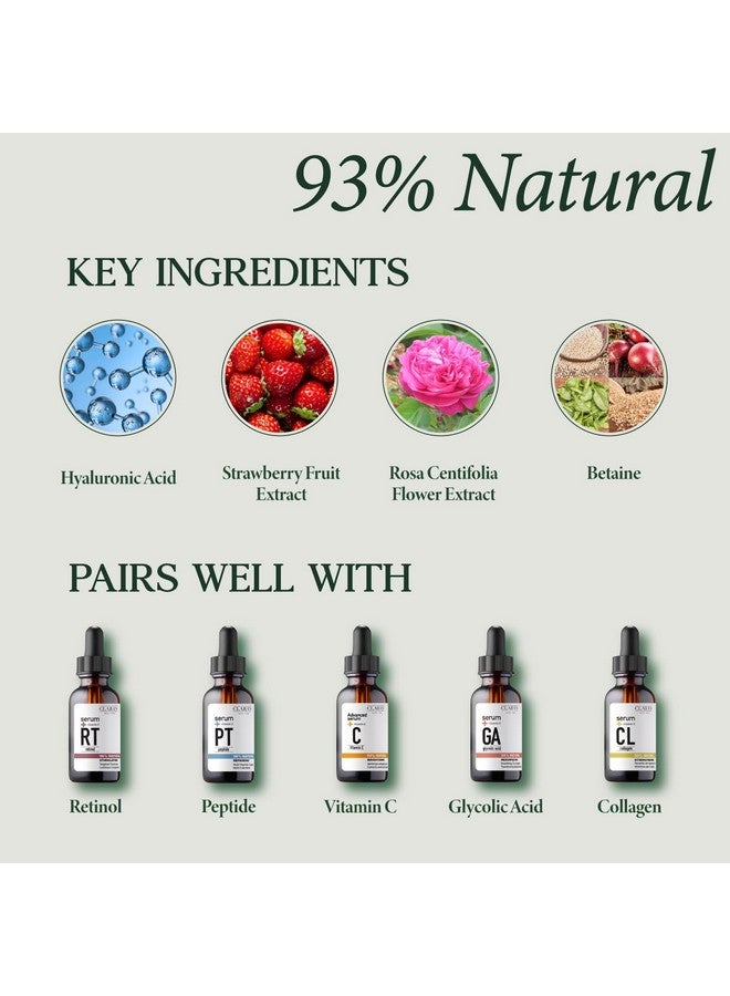 كلارا نيويورك | كريم الوجه النباتي بحمض الهيالورونيك | مع زبدة الشيا البانثينول | ترطيب مكثف، رطوبة معززة، ممتلئة وناعمة، غنية | تركيبة غير لزجة وسريعة الامتصاص | 50 مل صنع فينا - Image 5