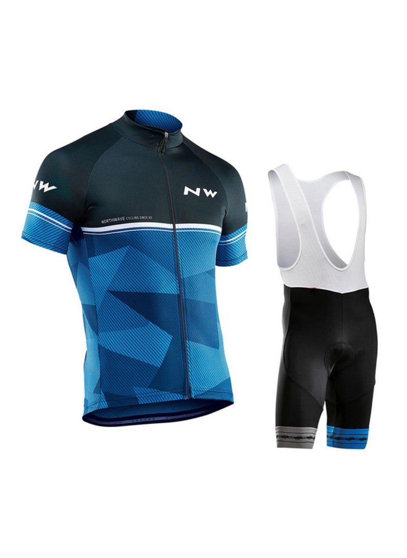 KUYING Outdoor Mountain Bike Road Bike Riding Suit Set 
