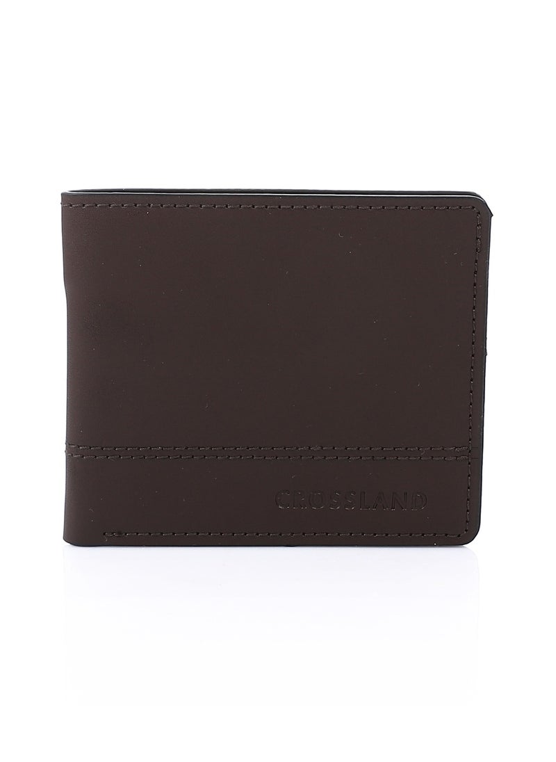 Crossland CROSSLAND Genuine Leather Slim Bifold Wallet for Men, 8 ID Slots, RFID Blocking Technology  - Image 1