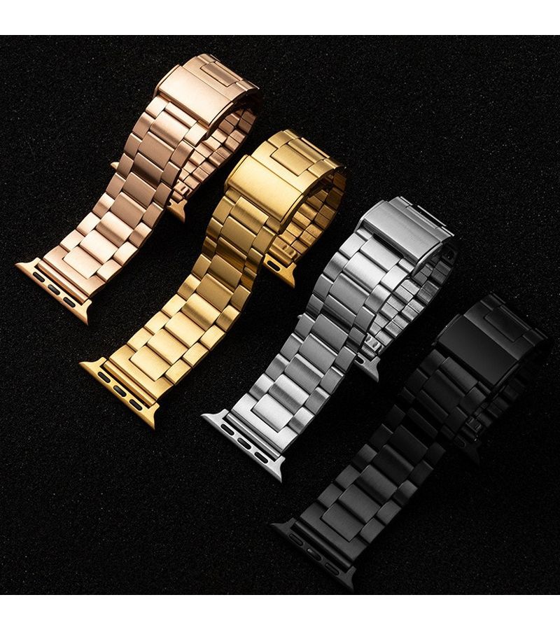 Stainless Steel Metal Strap 42 44 45 49mm For Apple Watch Series - Image 1