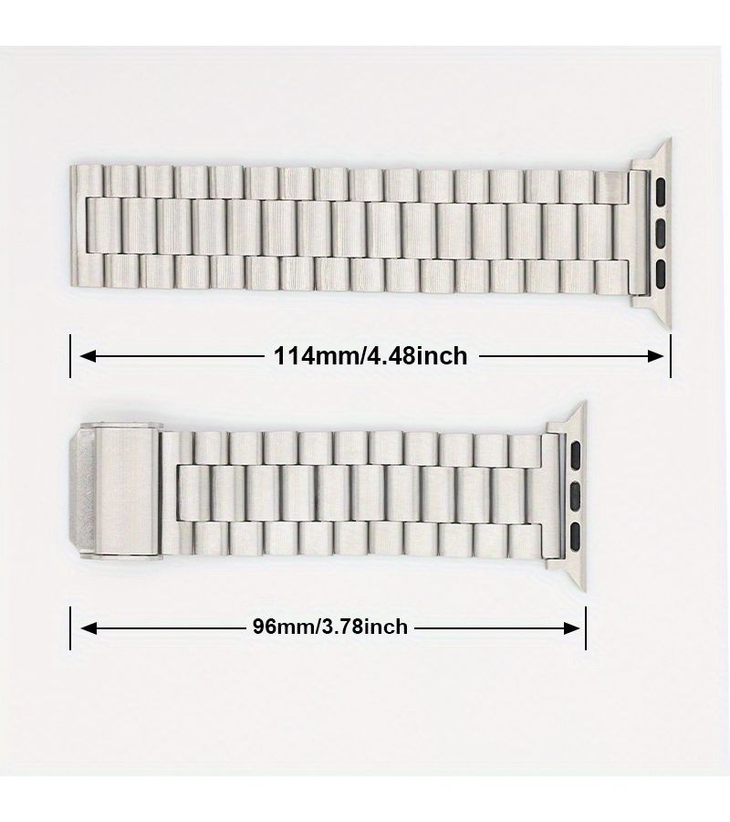 Stainless Steel Metal Strap 42 44 45 49mm For Apple Watch Series - Image 2