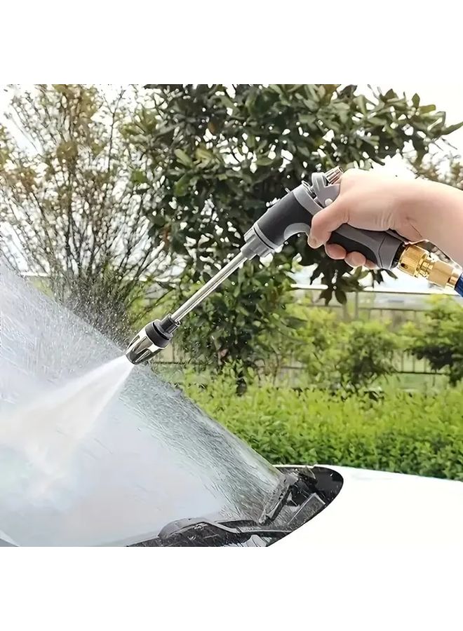 مسدس رغوة ماء عالي الضغط محمول لغسيل السيارات مع محول توصيل سريع - Image 3