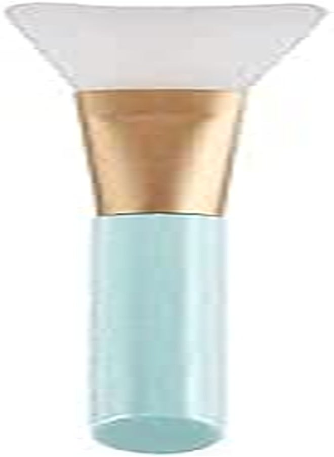 Generic Facial Mask And Makeup Brush - Blue 