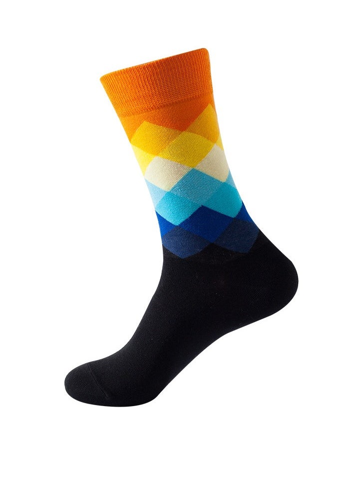 Generic - Unisex Absorb Sweat and Deodorize Socks 3 Pairs High Quality Socks One Size Fits All - Image 1