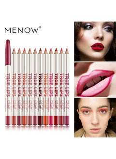 Menow 12-Piece Lip Liner Pencil Lot Waterproof Long Lasting Matte Lipstick Lip Pen Makeup Lipstick Pencil Beauty Lips Kit  - Image 5