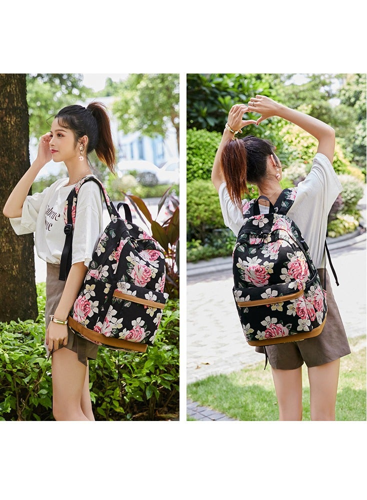 SKT Shiketro Three-Piece Oxford Cloth USB Computer Bag Outdoor Backpack  - Image 2