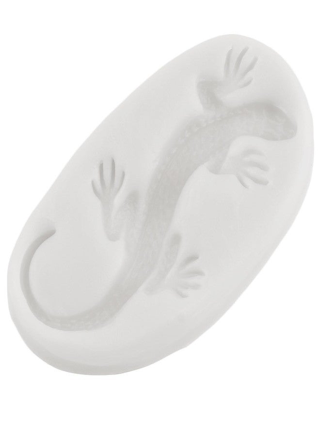 MINFEIDMS 3D Lizard Gecko Fondant Silicone Molds For Cake Decorating Cupcake Topper Candy Chocolate Polymer Clay Gum Paste Set of 4 - Image 4