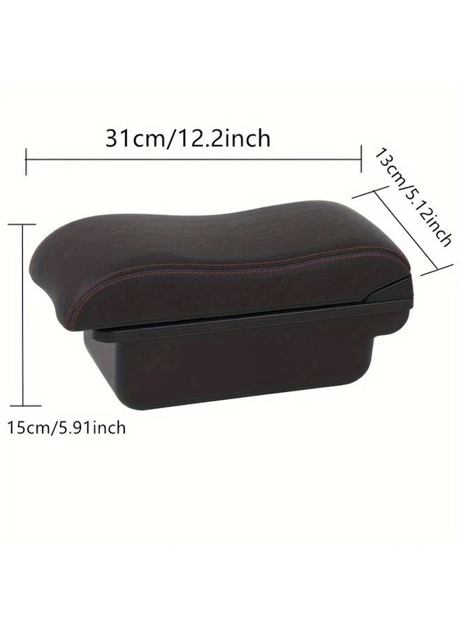 Suzuki Swift Center Console Armrest Box Black Red Line Storage No Punching Required - Image 2