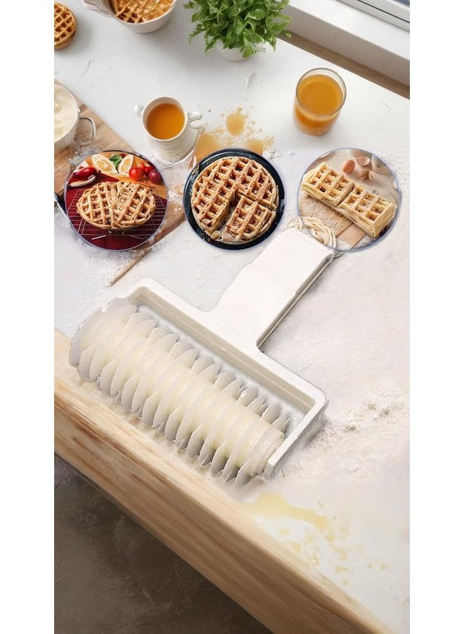 أوزيغالور طقم قطاعة معجنات شعرية - 2 علبة، 2 حجم، للفطائر والبيتزا والحرف اليدوية - Image 4