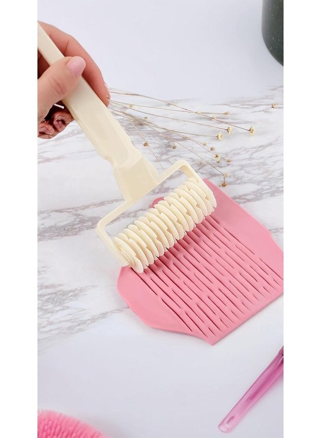 أوزيغالور طقم قطاعة معجنات شعرية - 2 علبة، 2 حجم، للفطائر والبيتزا والحرف اليدوية - Image 2