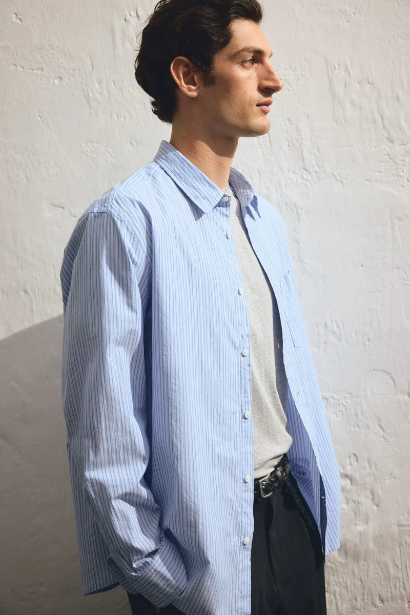 H&M Loose Fit Poplin shirt