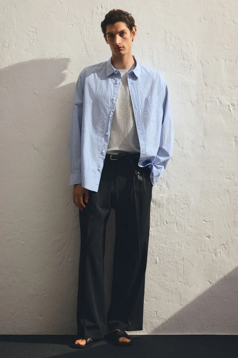 H&M Loose Fit Poplin shirt