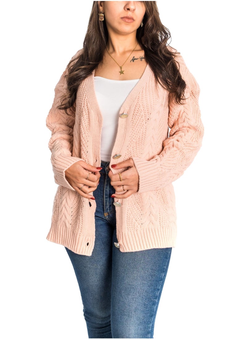 JOY - Mid long hand made cardigan - Image 1