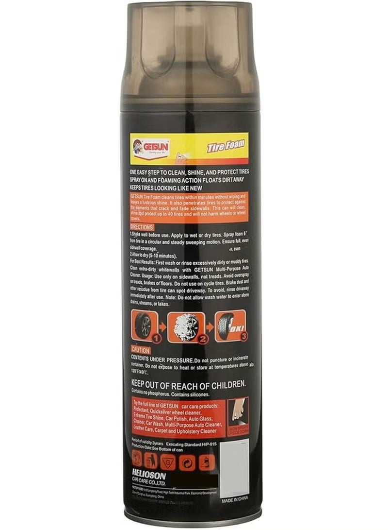 جيتسون رغوة الإطارات 4-X 650 مل - Image 2