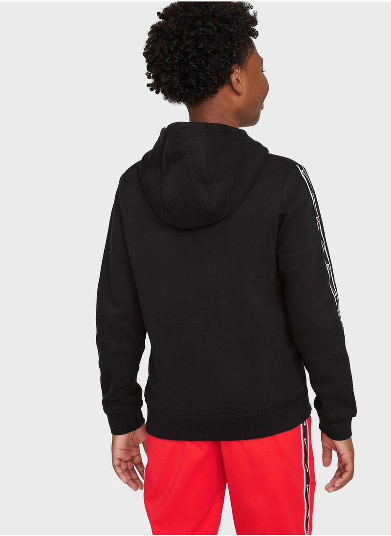 Nike - Youth Nsw Repeat Swoosh Fleece Hoodie - Image 1