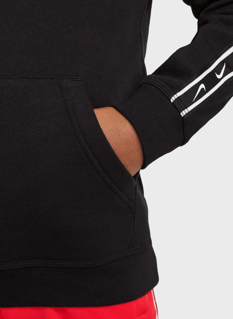 Nike Youth Nsw Repeat Swoosh Fleece Hoodie