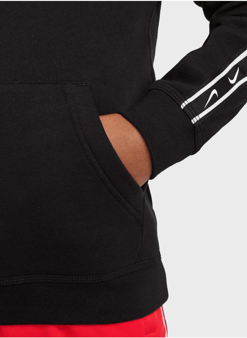 Nike - Youth Nsw Repeat Swoosh Fleece Hoodie - Image 1