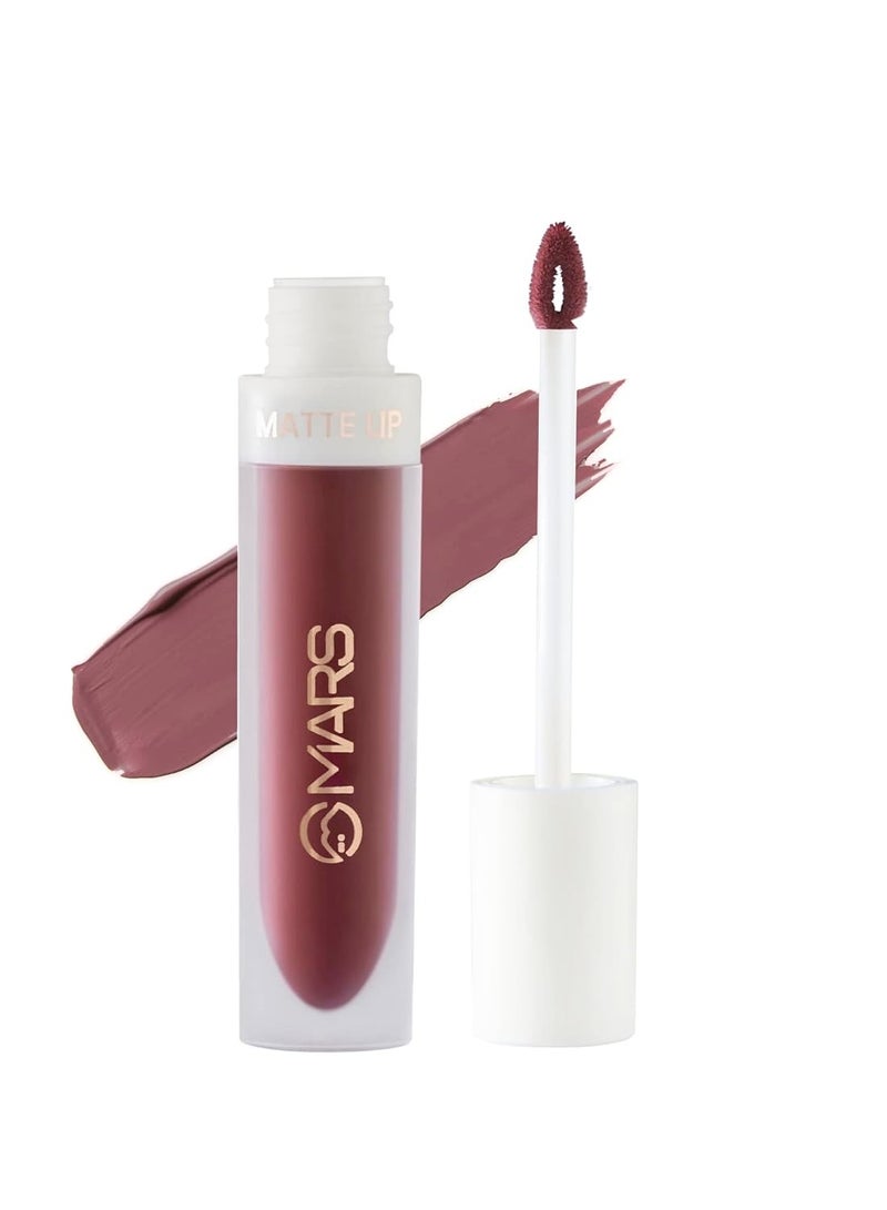 MARS Matte Liquid Lip Color Long Lasting 4.5 ml 08 Trend Train - Image 1