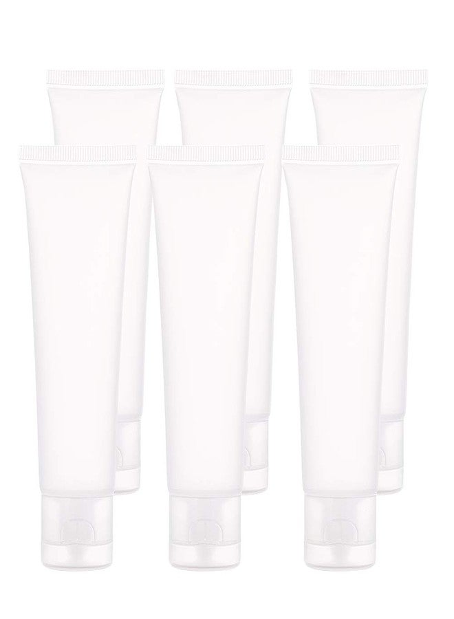 BENECREAT 30 Pack 50ml/1.67oz Clear Empty Tubes Clear Squeezable Cosmetic Containers Refillable Plastic Tubes for Shampoo Facial Cleanser Makeup Sample - Image 5