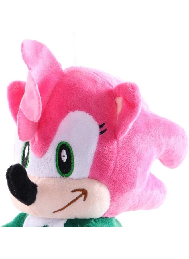 Generic - Sonic the Hedgehog Amy Rose Plush Toy – Soft Stuffed Doll for Kids & Sonic Fans – Cute Plush Figure for Collectors & Gift - Image 1
