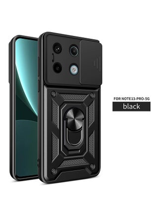 الدخن Redmi Note 13 برو 5G الهاتف المحمول حالة ، حالة صدمة الهاتف المحمول ، وحماية ضد السقوط ، المدمج في انزلاق الكاميرا المضادة للخدش غطاء العدسة ، والتكامل 360 درجة دوار قوس دائري ، أسود - pzsku/Z2485BF67E4B02E094A8DZ/45/_/1709711269/46606477-7a06-4324-9403-e4b624452b73