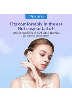 Mezone MEPODS True Wireless Bluetooth Earbuds with Touch Control, Powerful Bass, Bluetooth 5.3 Earphones, 5-6 Hours Playtime & Built-in Microphone, White  - Image 3