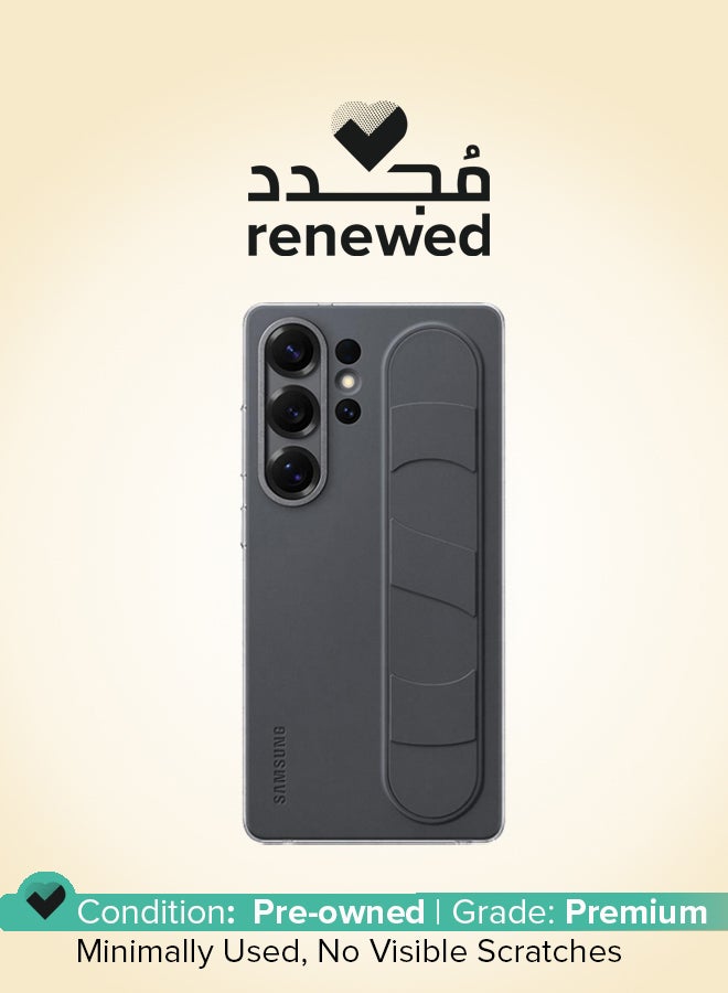 Samsung Renewed - Galaxy S25 Ultra Genuine Standing Grip Phone Case Black black - Image 1