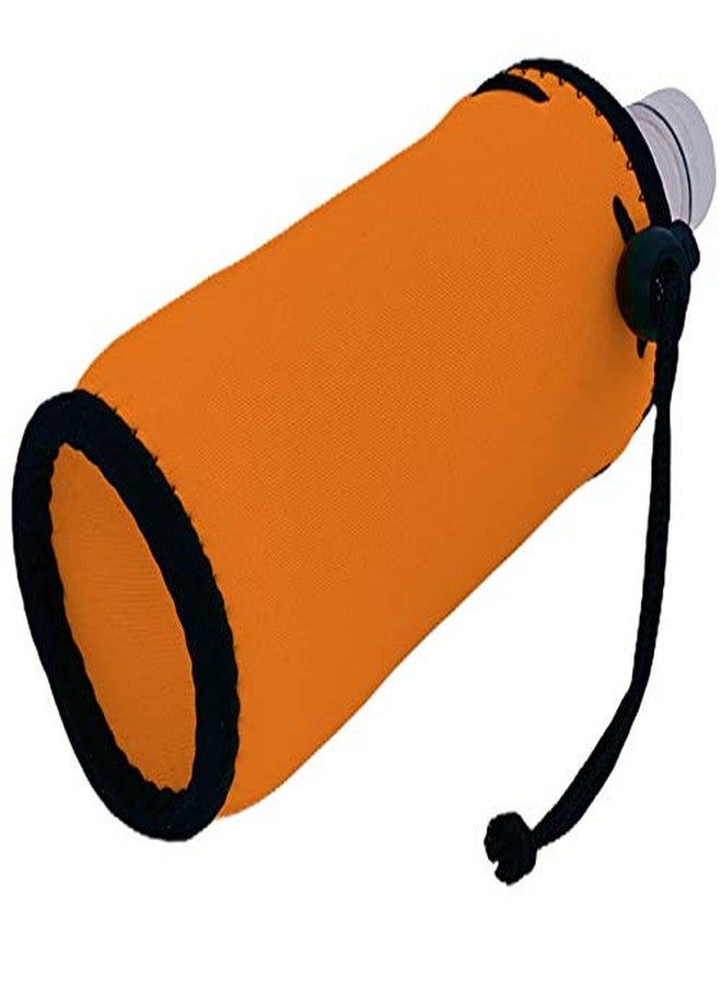 Coolie Junction Blank Neoprene Water Bottle Coolie (10 Pack, Orange) - Image 2