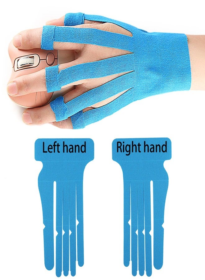 QidaiaLuck Precut Kinesiology Tape for Hand & Wrist Support, 6 Pcs Breathable Waterproof Kinesiology Recovery Tapes Finger Joint Support Tape, Hypoallergenic Latex-Free Elastic Athletic Tapes for Carpal Tunnel - Image 5