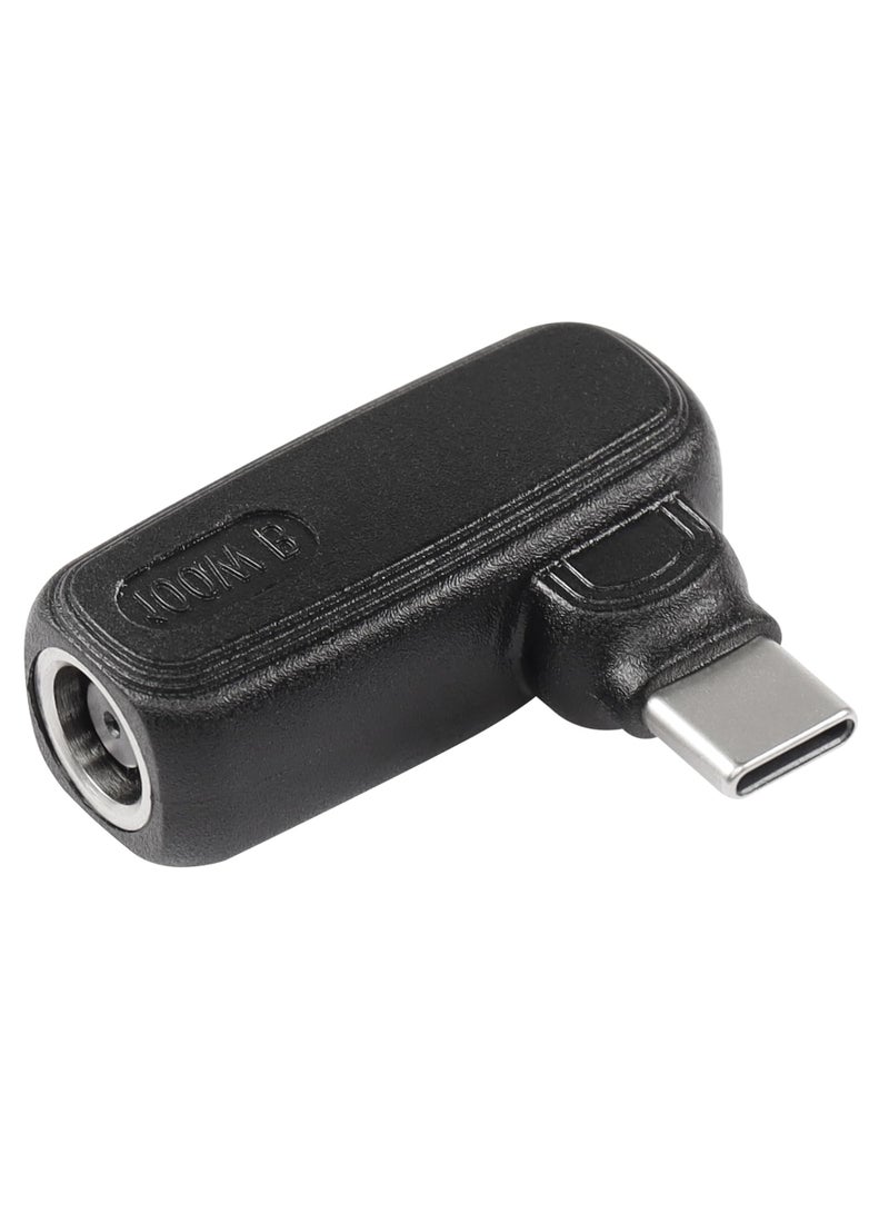 100W PD DC 7.4mm x 5.0mm Female(7.4mm x 0.6mm) Input to USB Type C Male Power Charging Adapter,Uilt-in with PD Automatic Identification Induction Chip,for Tablets,Phones,Laptops(7450 B) - Image 1